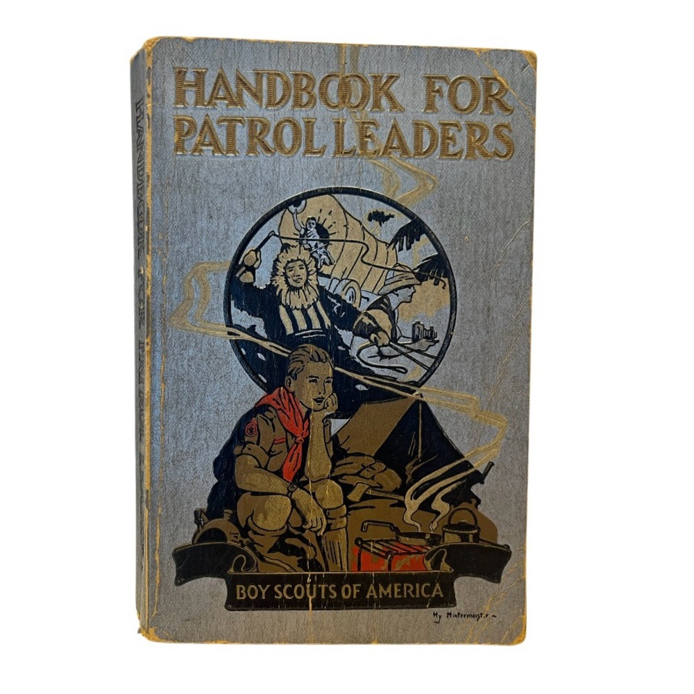 Boy Scout Handbook for Patrol Leaders. 1938. See photos for condition